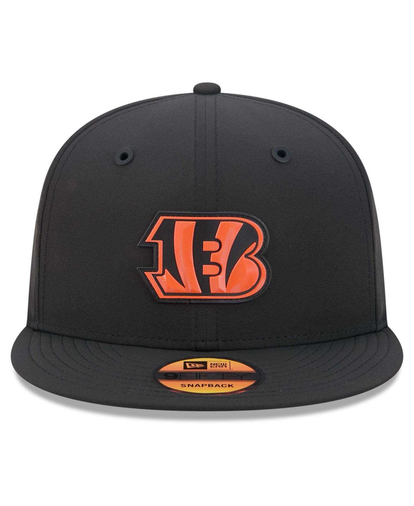 Мужская кепка New Era Black Cincinnati Bengals 2026 Sideline 9FIFTY Snapback Hat — фото 5