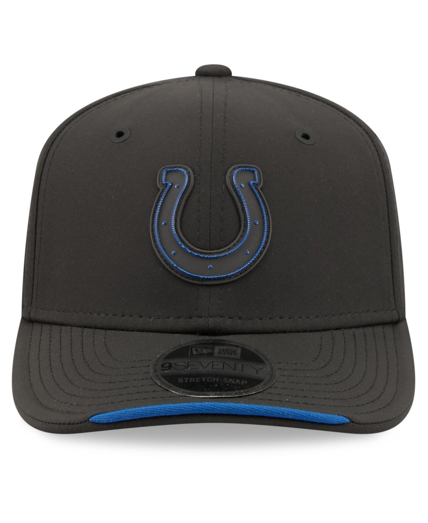 Men's Black Indianapolis Colts 2026 Sideline 9SEVENTY Adjustable Hat