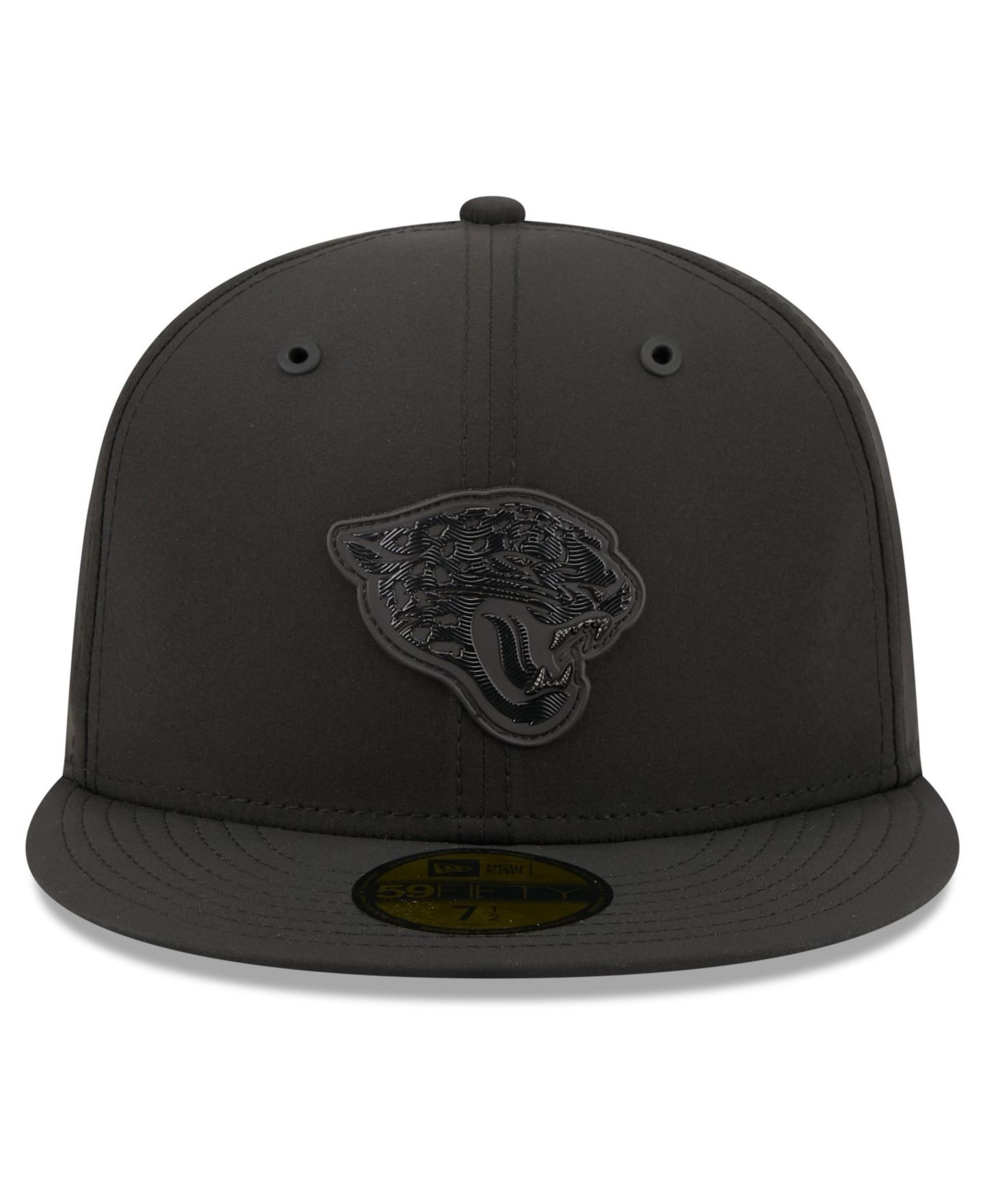 Мужская кепка New Era Black Jacksonville Jaguars 2026 Sideline 59FIFTY Fitted Hat — фото 5
