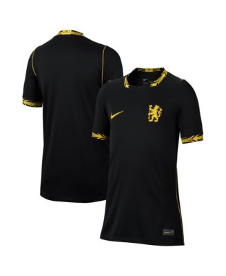 Big Boys and Girls Black Chelsea 2026/27 Away Stadium Replica Jersey