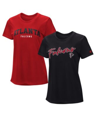 Women's 2-piece Red/Black Atlanta Falcons T-Shirt