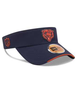 Men's Navy Chicago Bears 2026 Sideline Adjustable Visor Hat