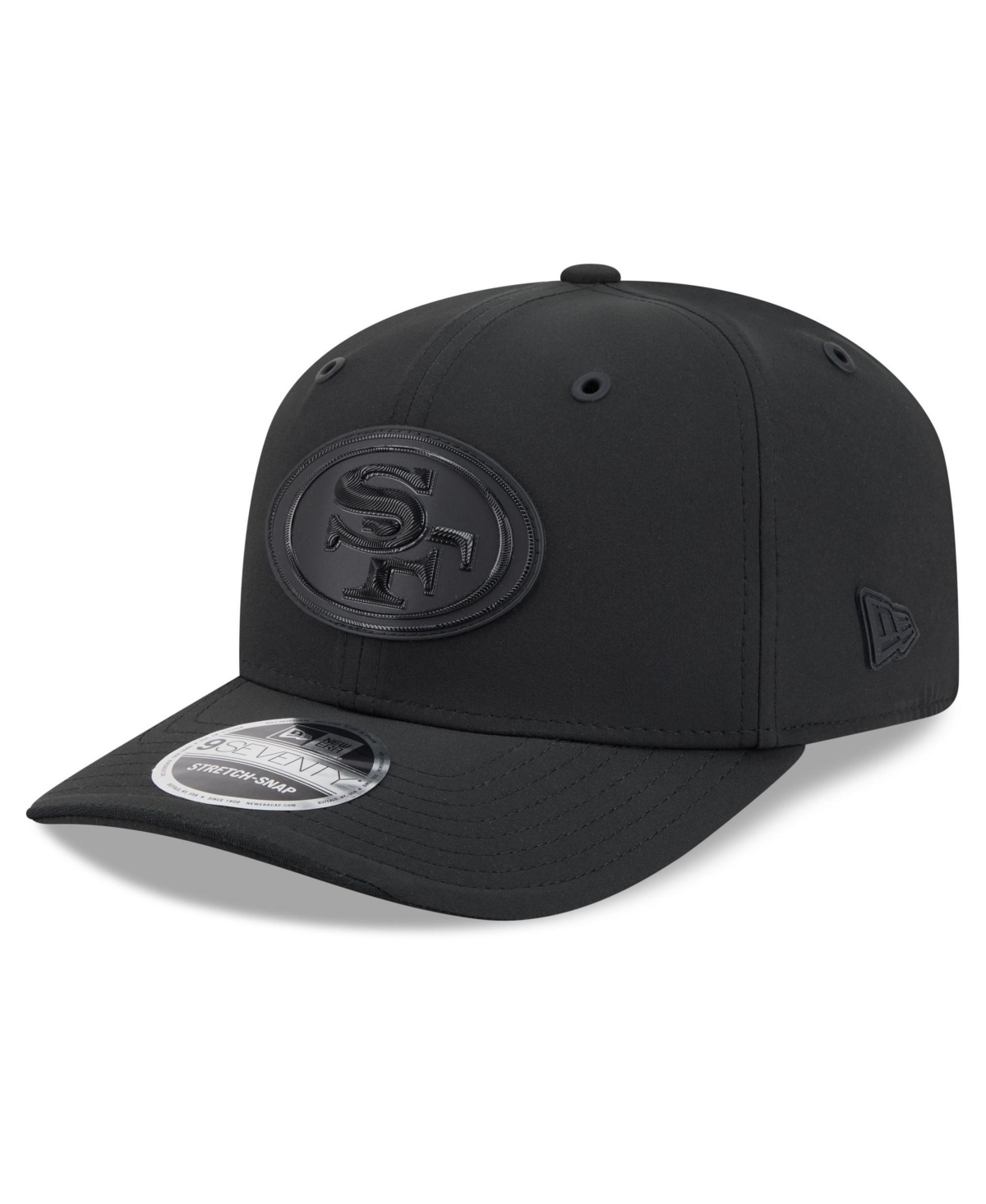 New Era Men's Black San Francisco 49ers 2026 Sideline 9SEVENTY Adjustable Hat