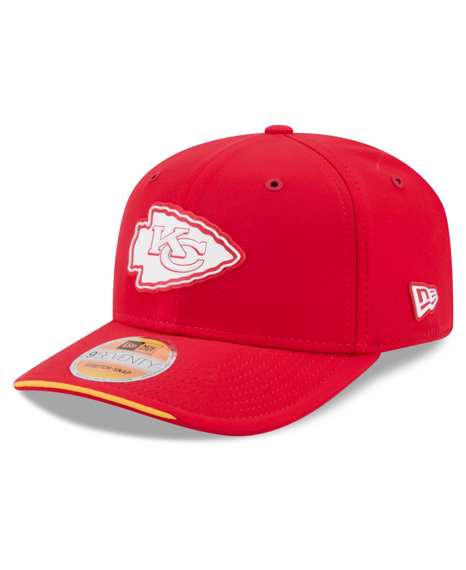 Men's Red Kansas City Chiefs 2026 Sideline 9SEVENTY Adjustable Hat