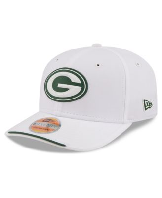 Men's White Green Bay Packers 2026 Sideline 9SEVENTY Adjustable Hat