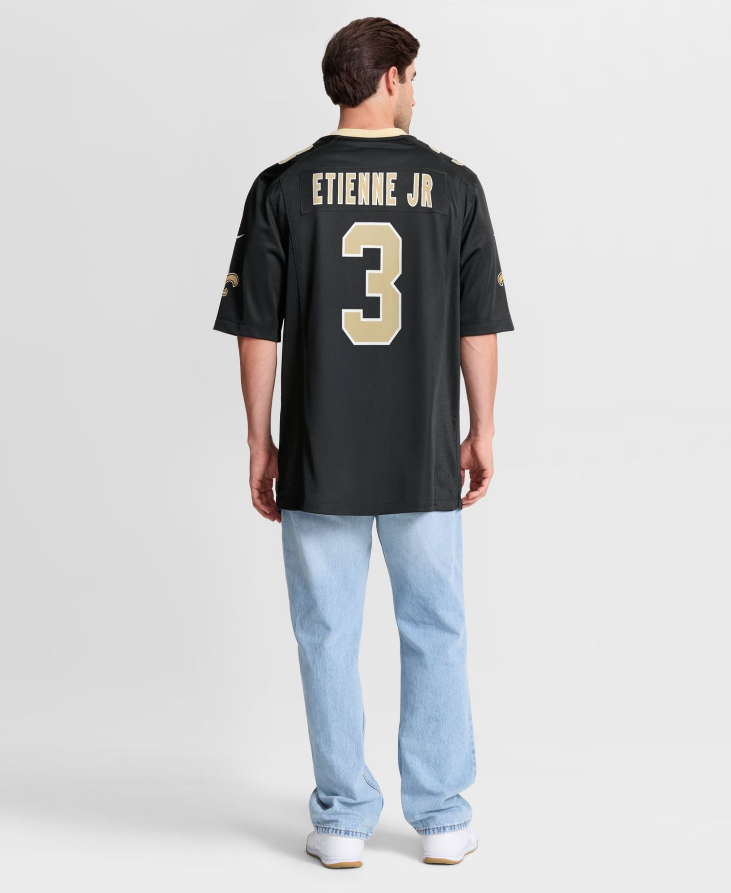 Big Boys and Girls Travis Etienne Jr Black New Orleans Saints Game Jersey
