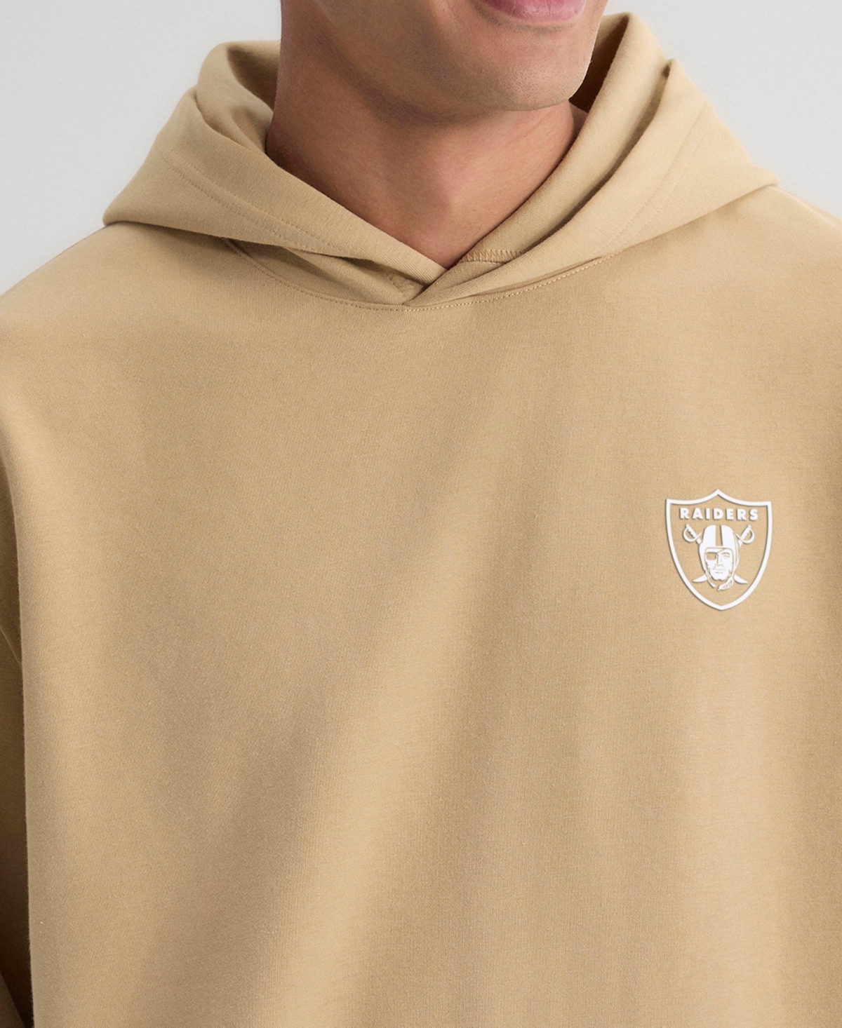 Fanatics Men's Tan Las Vegas Raiders Clutch Tri-Blend Hoodie