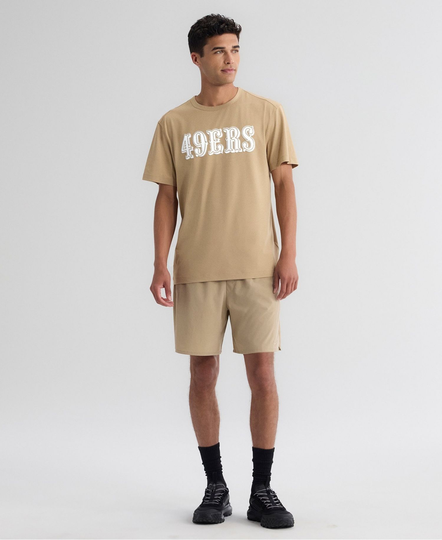 Men's Tan San Francisco 49ers Clutch T-Shirt