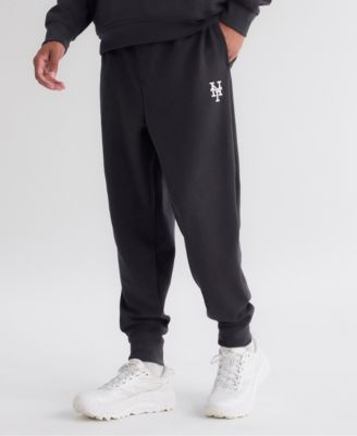 Men's Charcoal New York Mets Clutch Fleece Tri-Blend Joggers