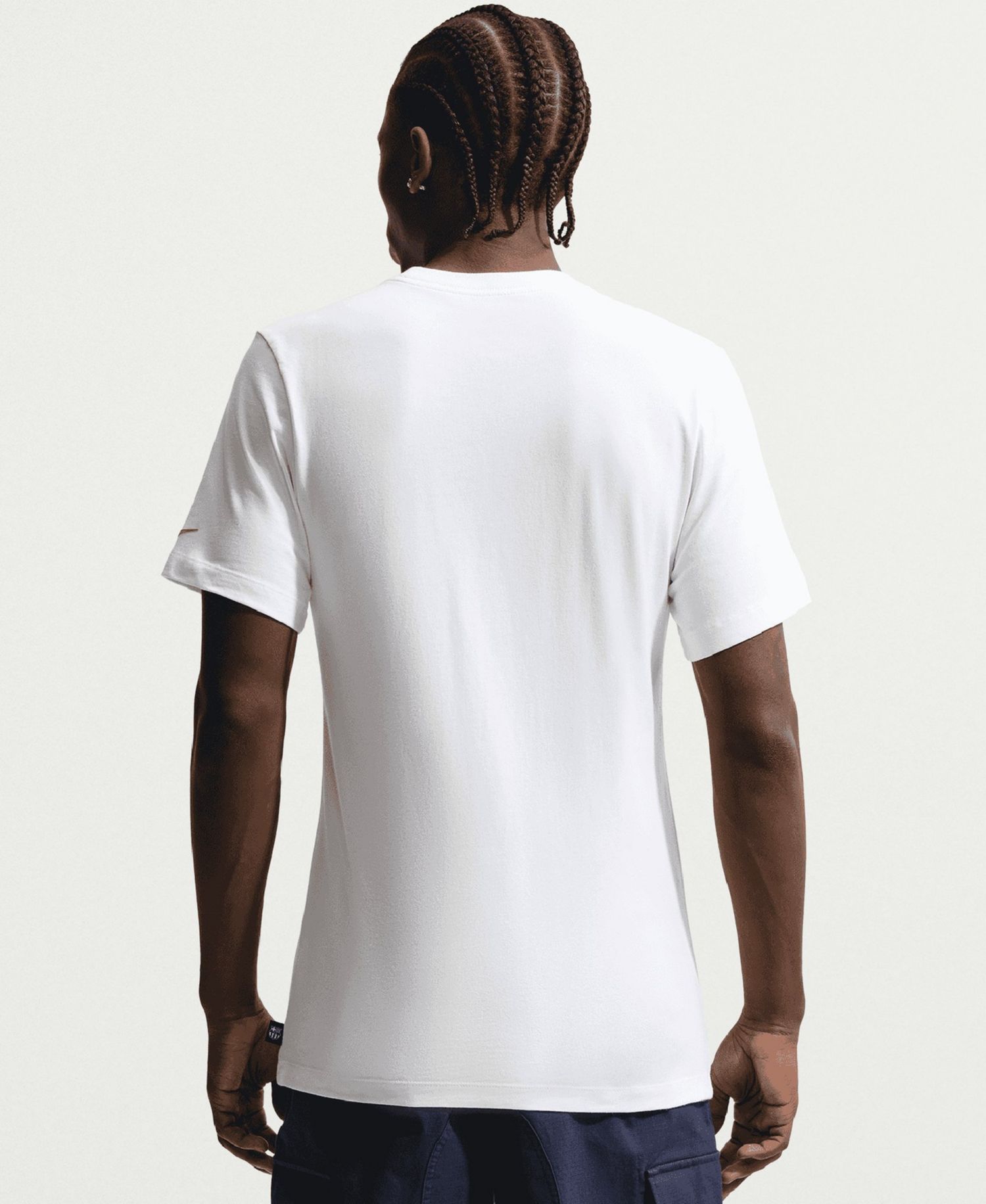 Men's White Barcelona Barca T-Shirt