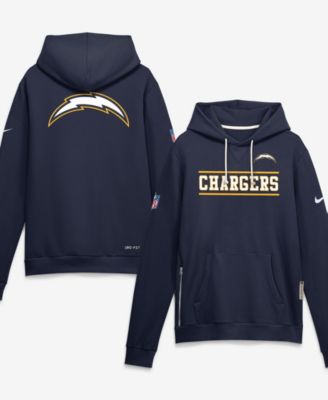 Men's Navy Los Angeles Chargers Standard Issue ReplayAlternate Dri-FIT Hoodie