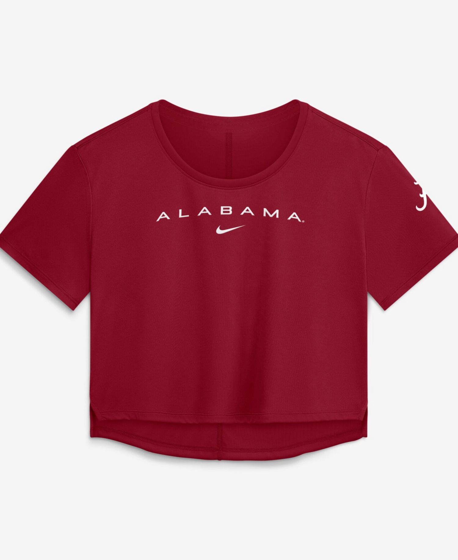 Women's Crimson Alabama Crimson Tide Premium Performance Dri-FIT Cropped Top