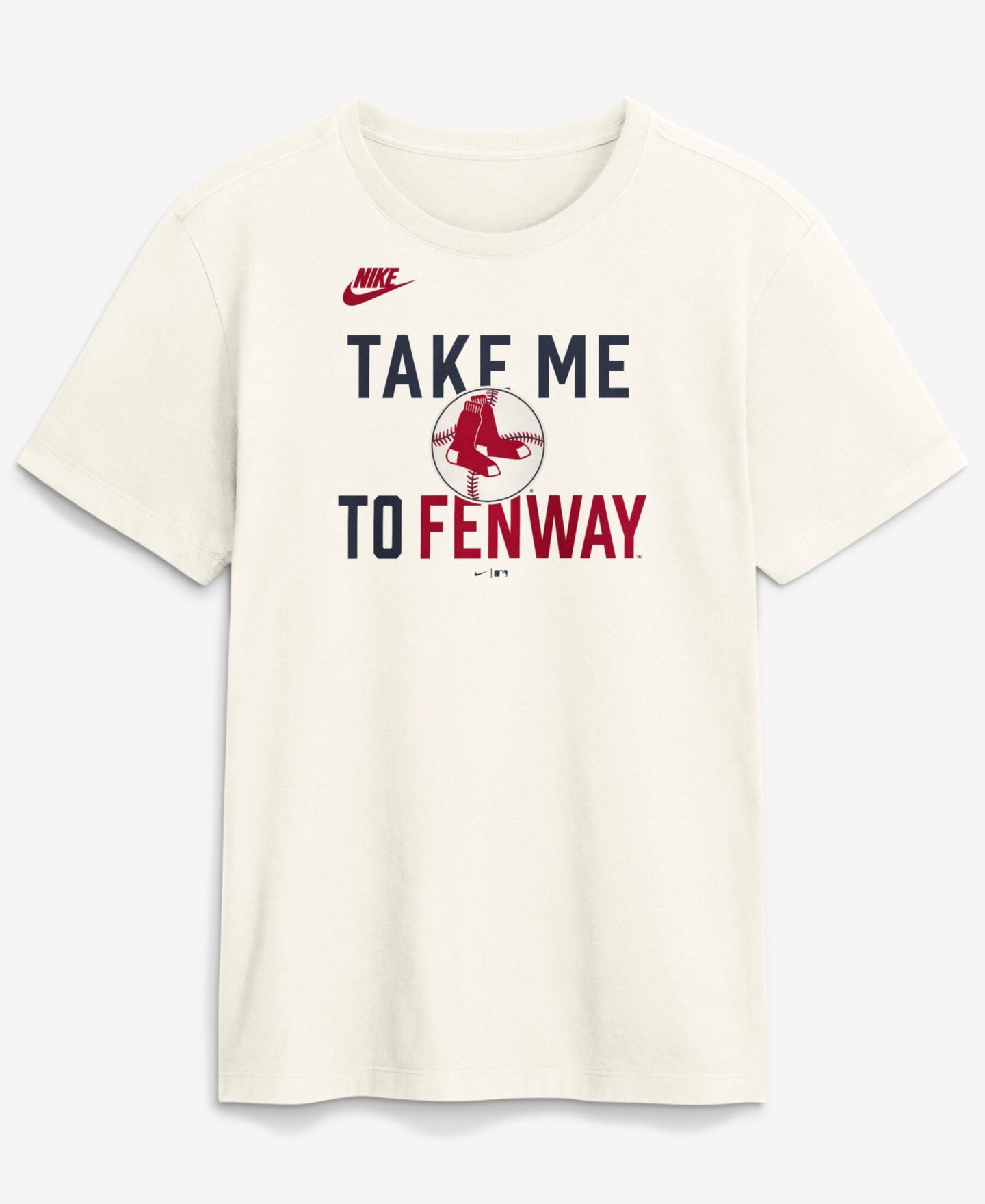 Мужская футболка Nike Cream Boston Red Sox Cooperstown Collection ‘70s Inspired — фото 5