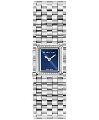 Women's Silver Stainless Steel Bracelet Watch 19mm