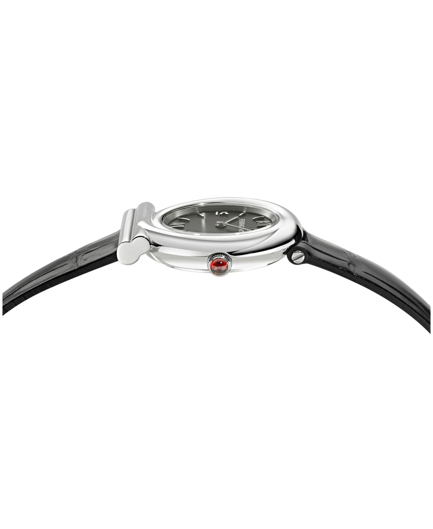 Женские часы Ferragamo Leather Strap Watch 28mm — фото 2