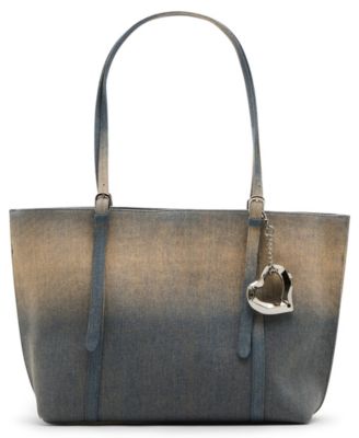 Slouchy Denim Tote Handbag