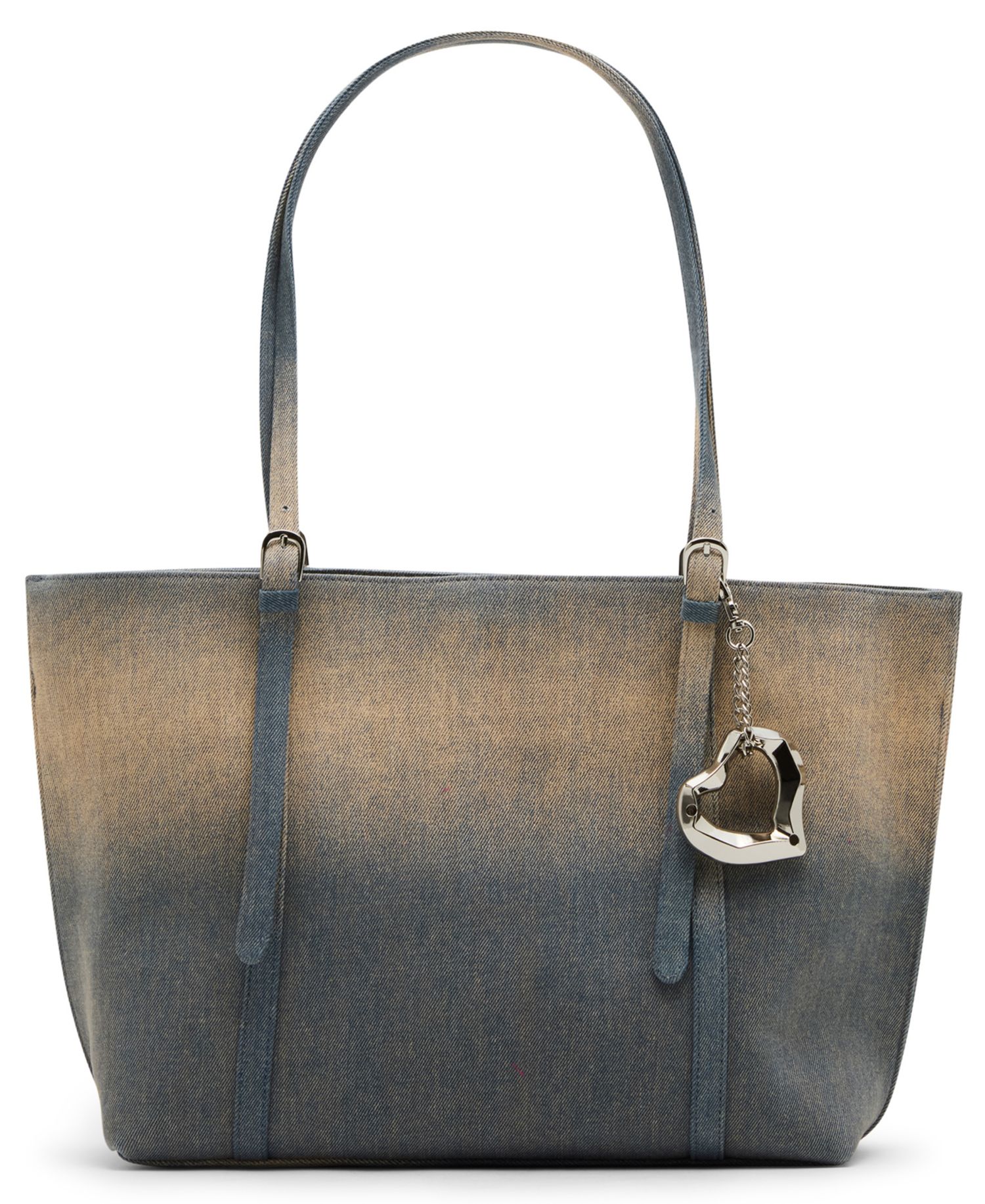 Slouchy Denim Tote Handbag