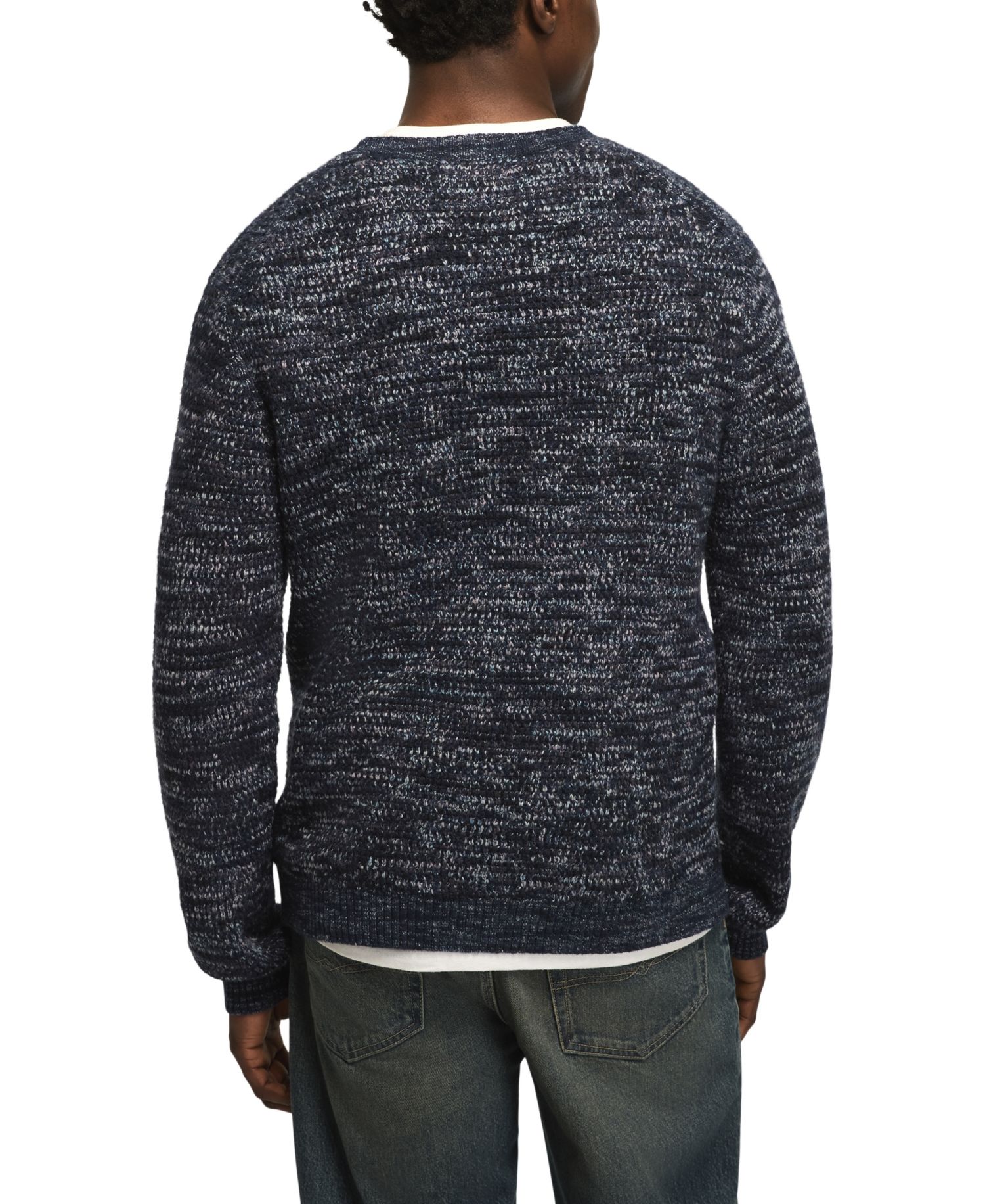 Men's Marled Regular-Fit Crewneck Sweater