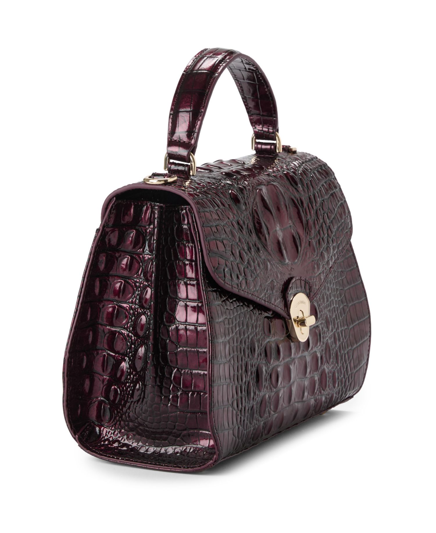 Annalise Melbourne Small Leather Satchel Bag