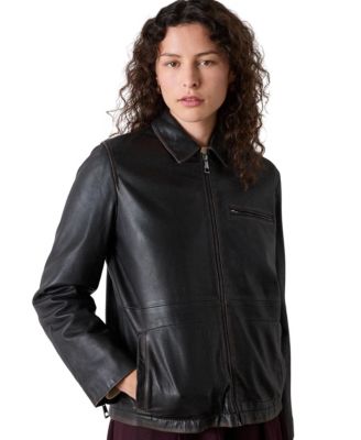 Women's Kate Burnished Leather Jacket