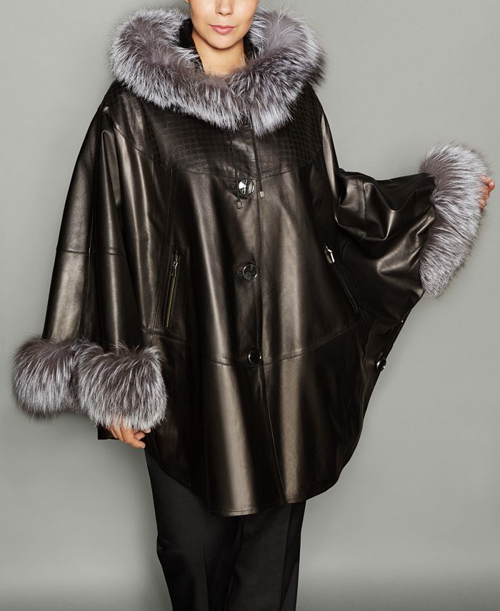 Macys fur online vault plus size