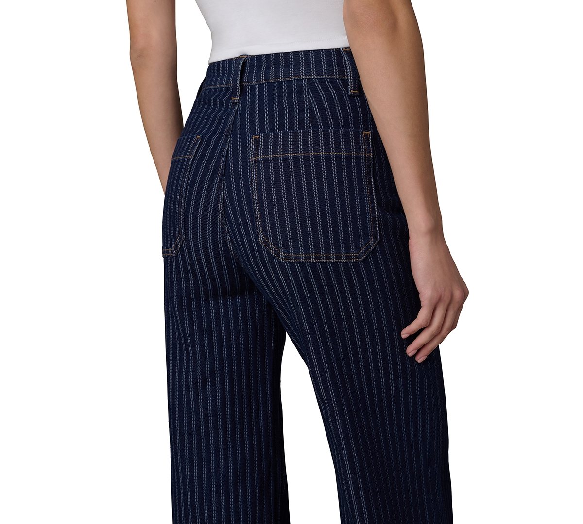 Joe's Jeans Women's Mia High-Rise Wide-Leg Patch Pocket