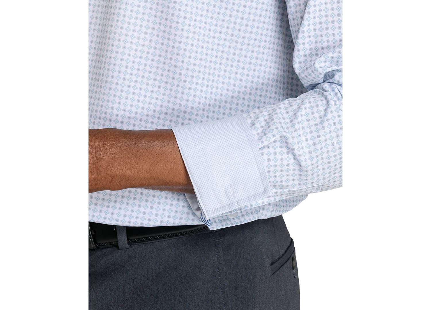 Men's Slim-Fit Stretch Dress Shirt