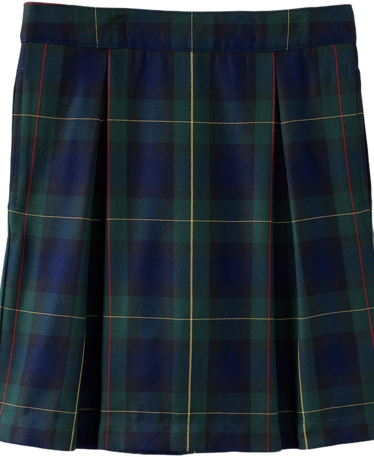 Lands' End Big Girls 3 to 16 Plaid Skirt Top of Knee