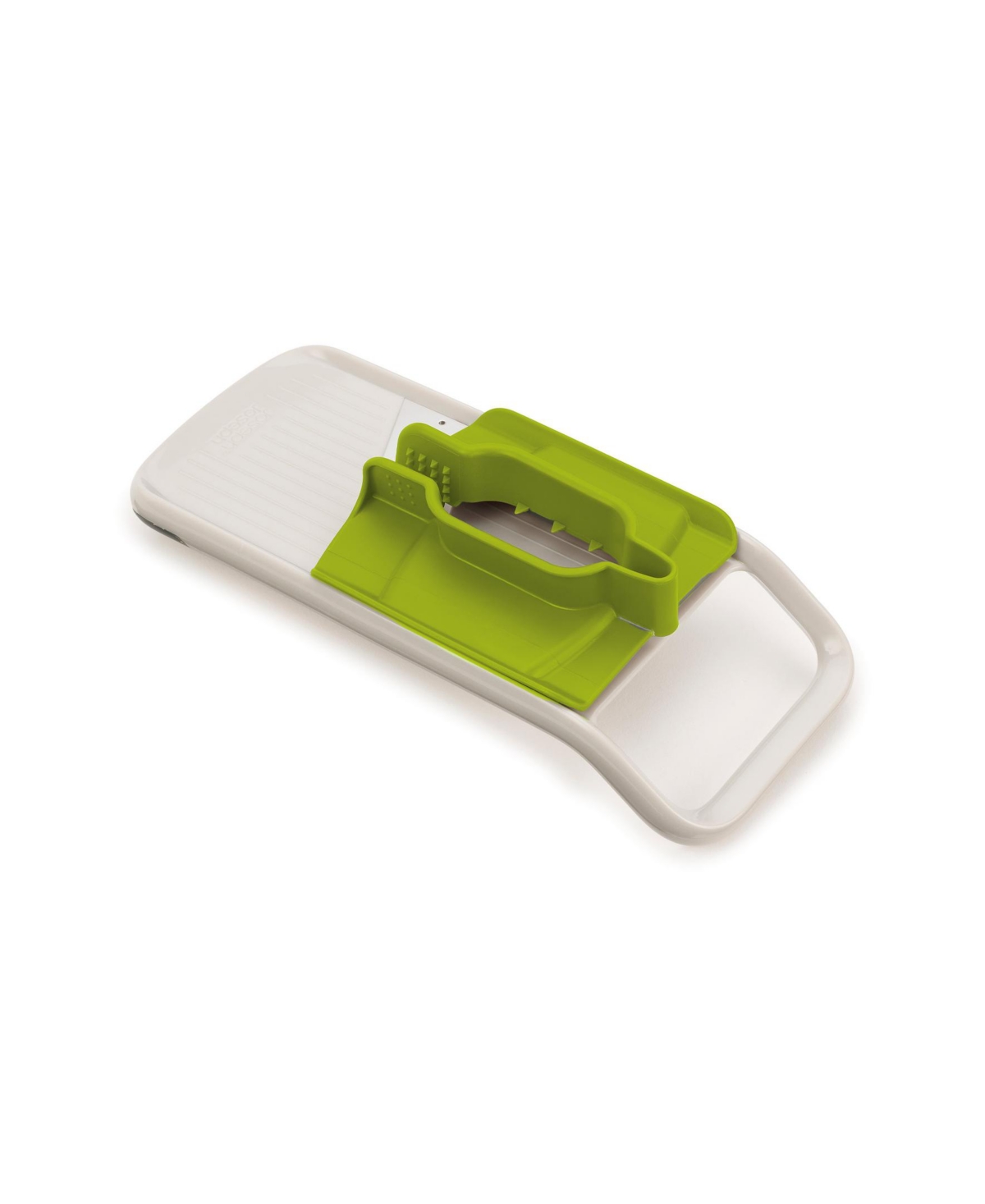 Joseph Joseph Duo 2.4" Mandoline Slicer with Multi-Grip Food Holder - Stone