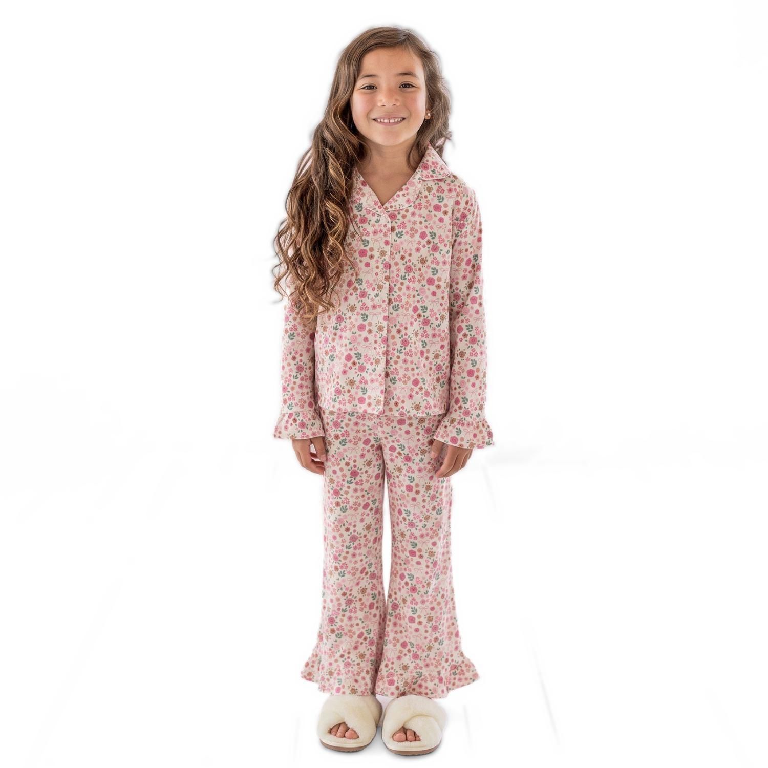 Toddler Girls Berry Floral Two-Piece Set