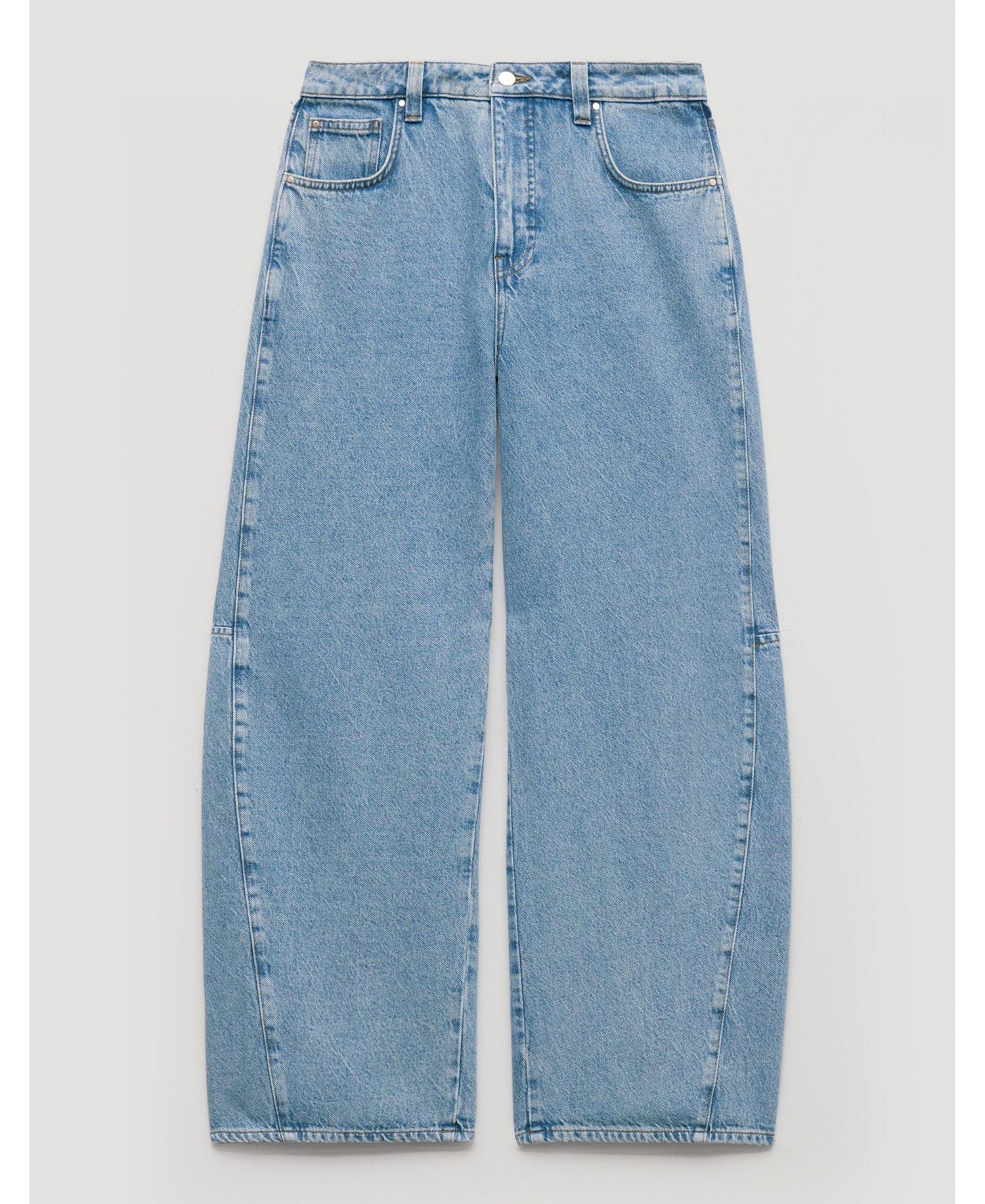Women's Bree Horseshoe Barrel Leg Jeans