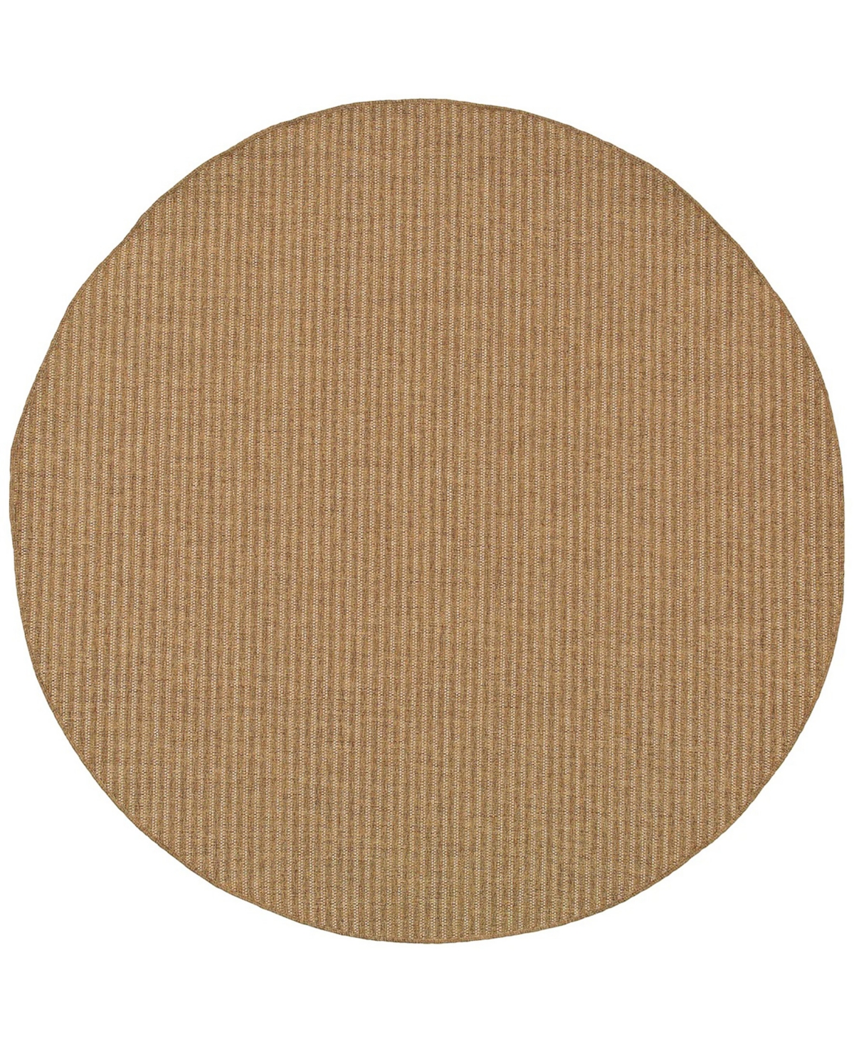 Oriental Weavers Karavia 550X3 8' Round  Round - Tan/ Tan-Polypropylene