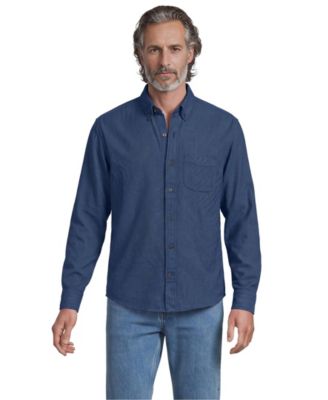 Men's Long Sleeve Classic Fit Flagship Flannel Shirt