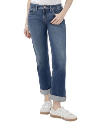 Women's Chelsea Straight Low-Rise Jeans