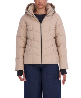 Women's Short Hooded Puffer Coat