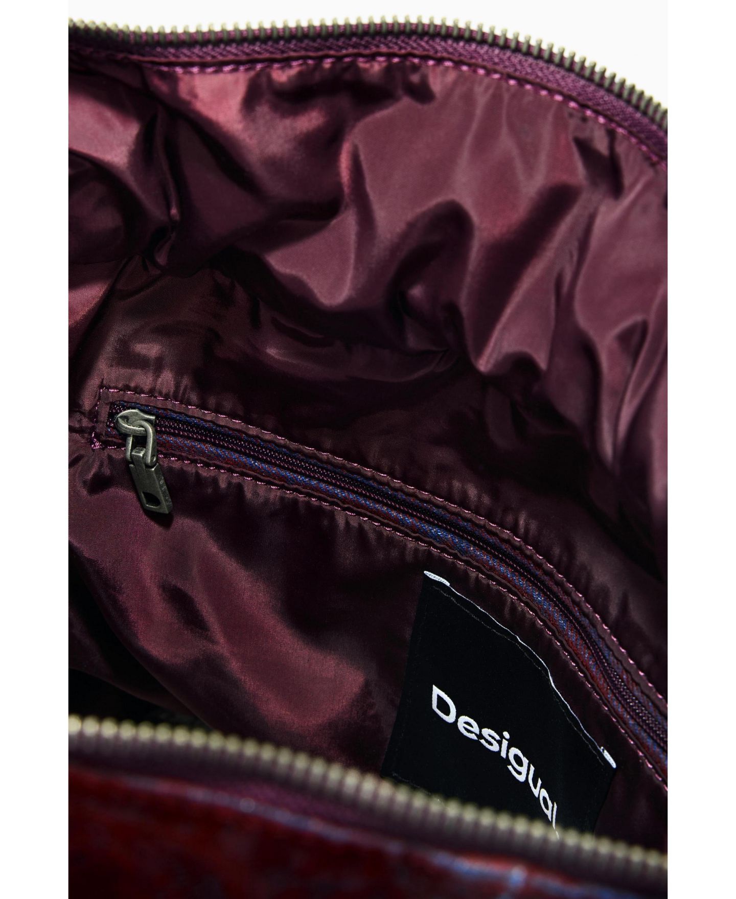 Рюкзак Desigual medium multi-position denim velvet — фото 5