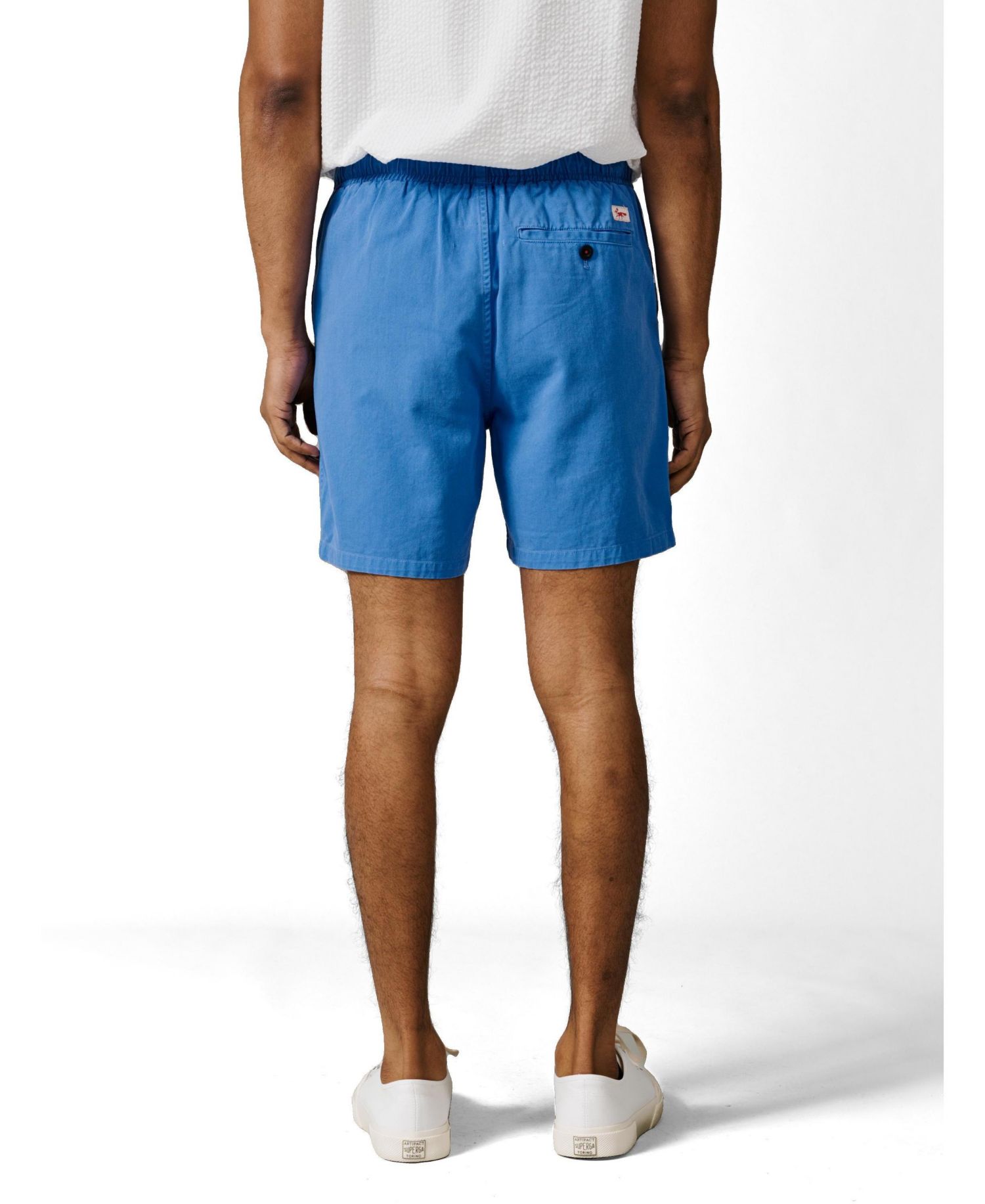 Men's Allanby Drawstring Cotton Shorts, 6.3" Inseam