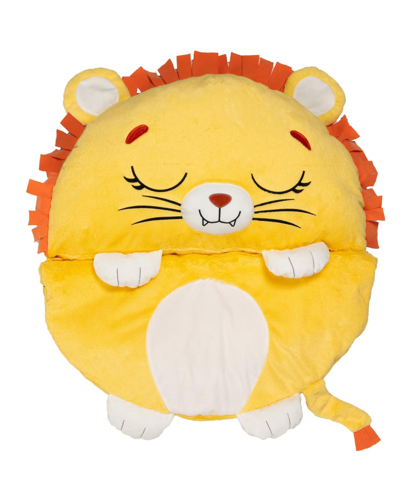 Детские мягкие игрушки Happy Nappers Lion Lex Large 2-in-1 Pillow and Sleepy Sack — фото 5