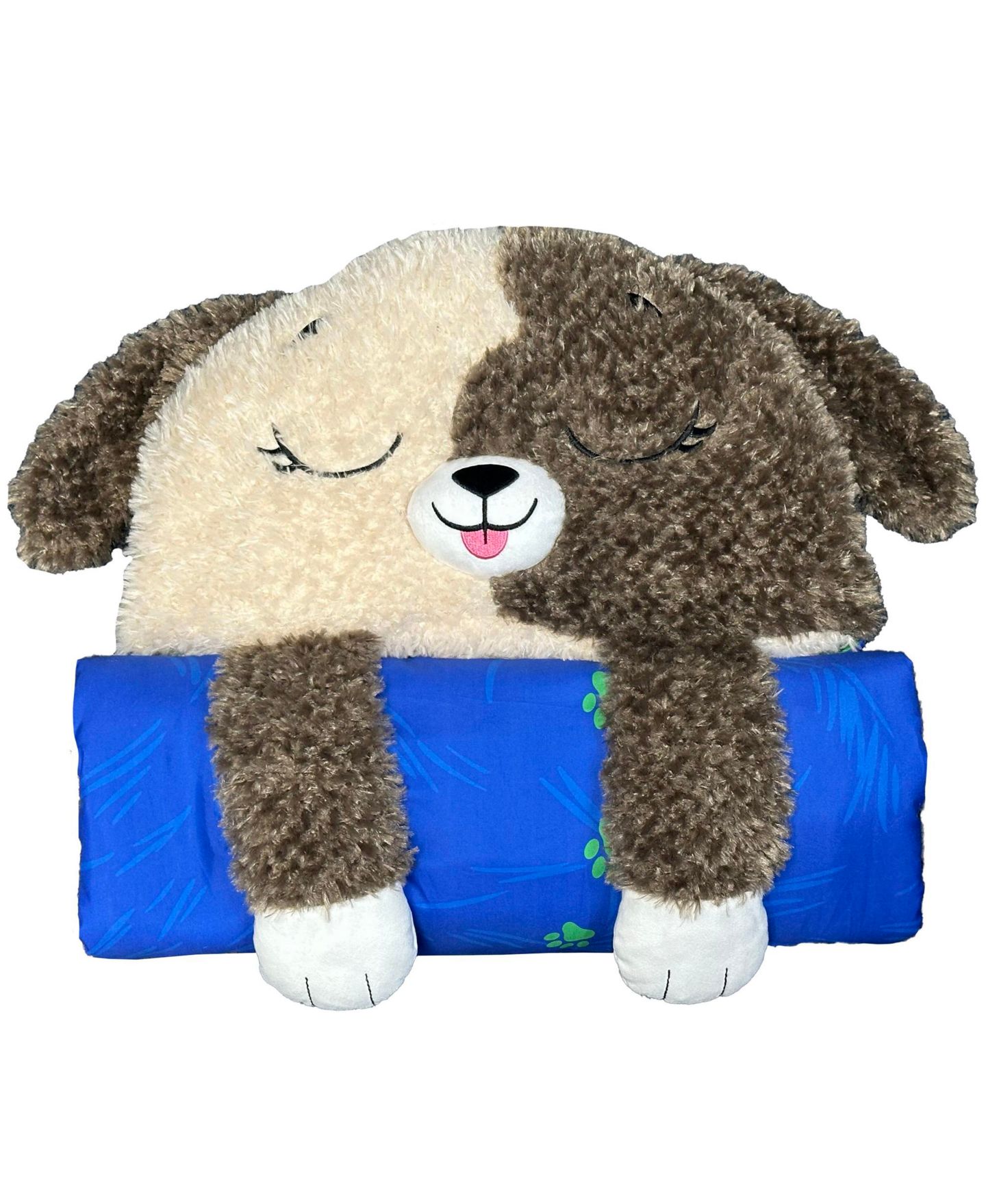Детские мягкие игрушки Happy Nappers Weighted Plush Dog Large Pillow and Sleepy Sack — фото 4