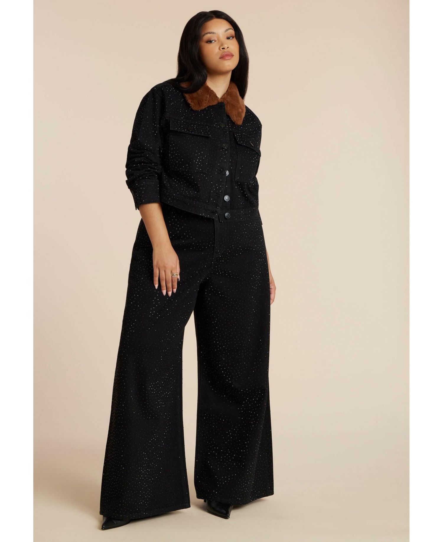 Women's Embellished Rhinestone Jeans