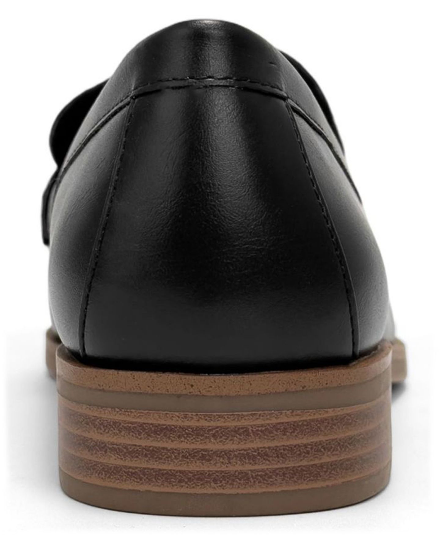 Женские туфли Aerosoles Everno Tailored Slip-On, цвет: Чёрная искусственная кожа — фото 3