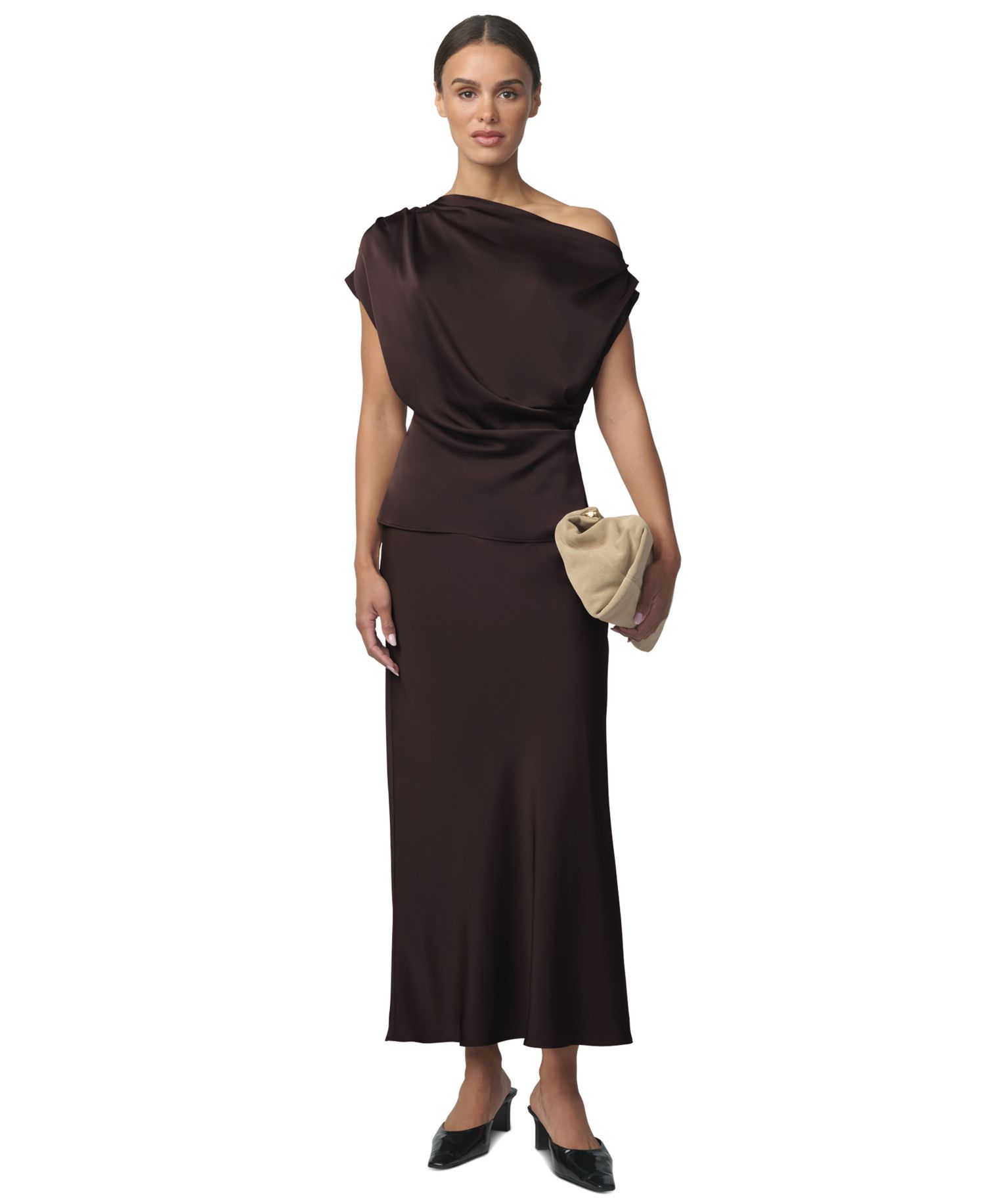 Women's Ines A-Line High-Waisted Maxi Skirt