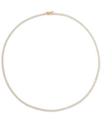 Diamond Tennis Necklace (8 ct. t.w.) in 14k Yellow Gold