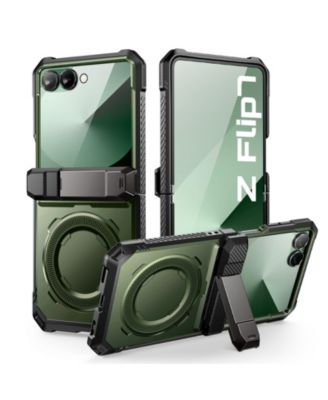 UB Grip MagSafe Built-in Screen Tempered Glass Protector Case for Samsung Galaxy Z Flip7