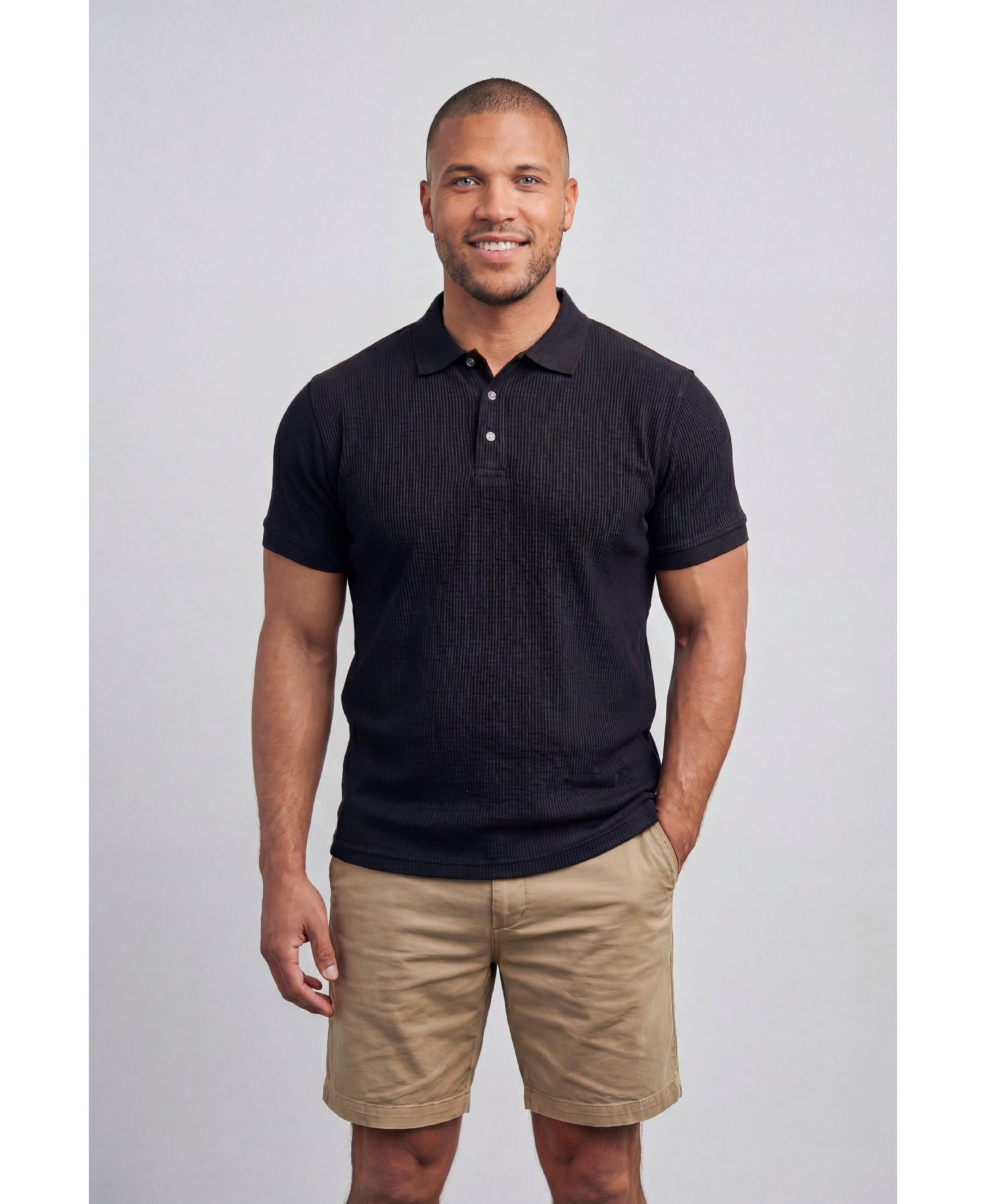 Big & Tall Ribbed Polo