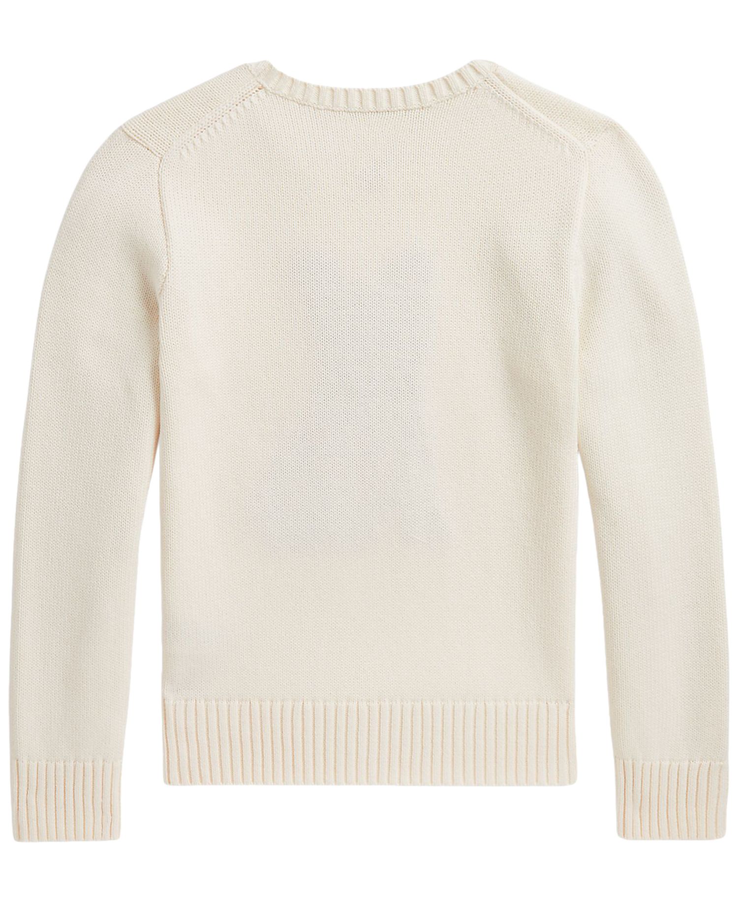 Girls' 7-16 Dog Cotton Sweater