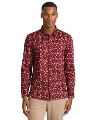 Men's Lancaster Printed Classic-Fit Shirt
