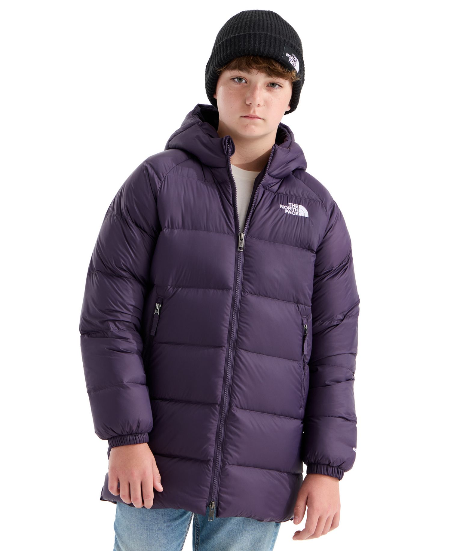 Boys' and Girls' 7-20 Hydrenalite Down Hooded Parka Jacket