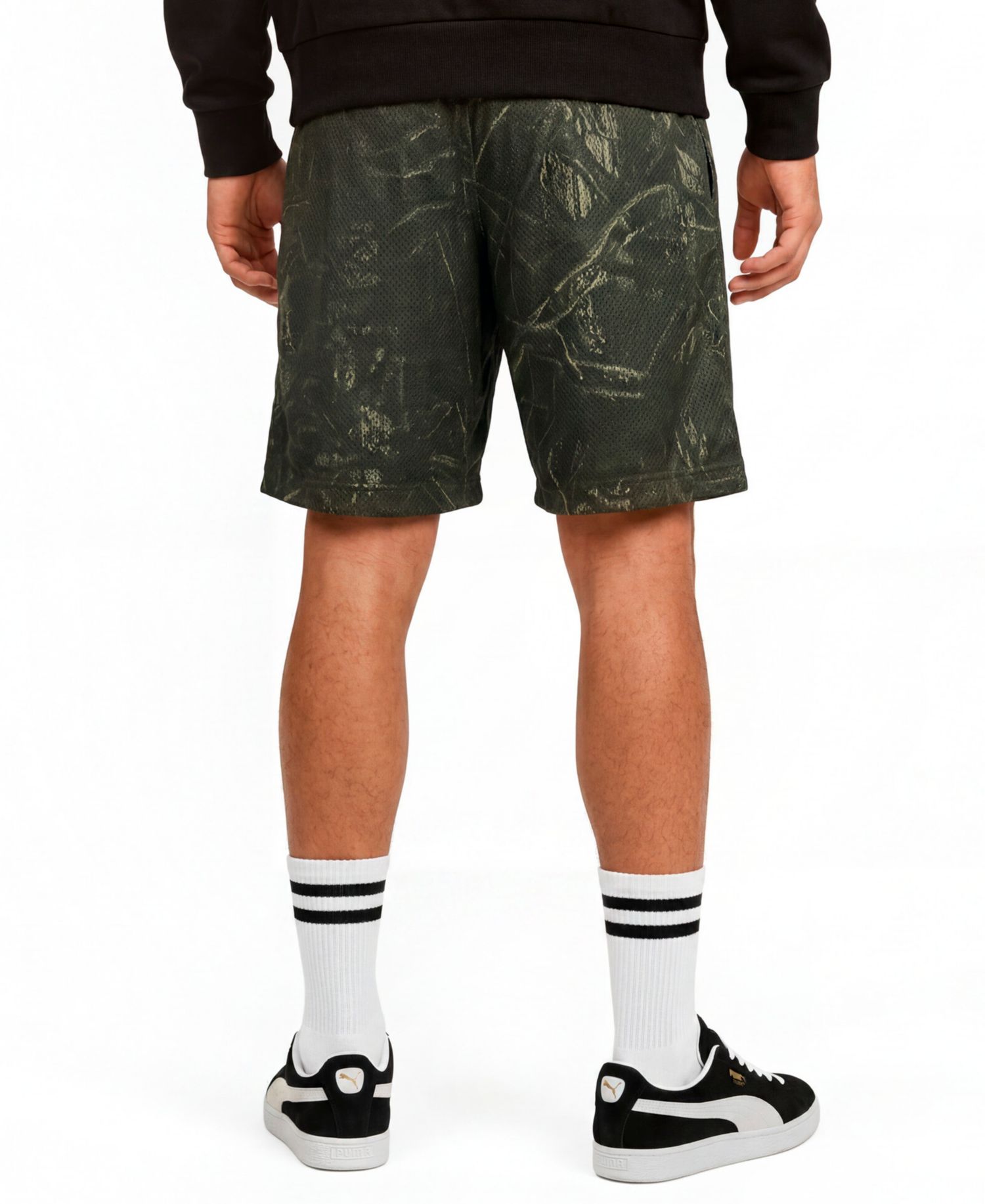 Men's Reversible Drawcord Waistband Shorts, 8" Inseam