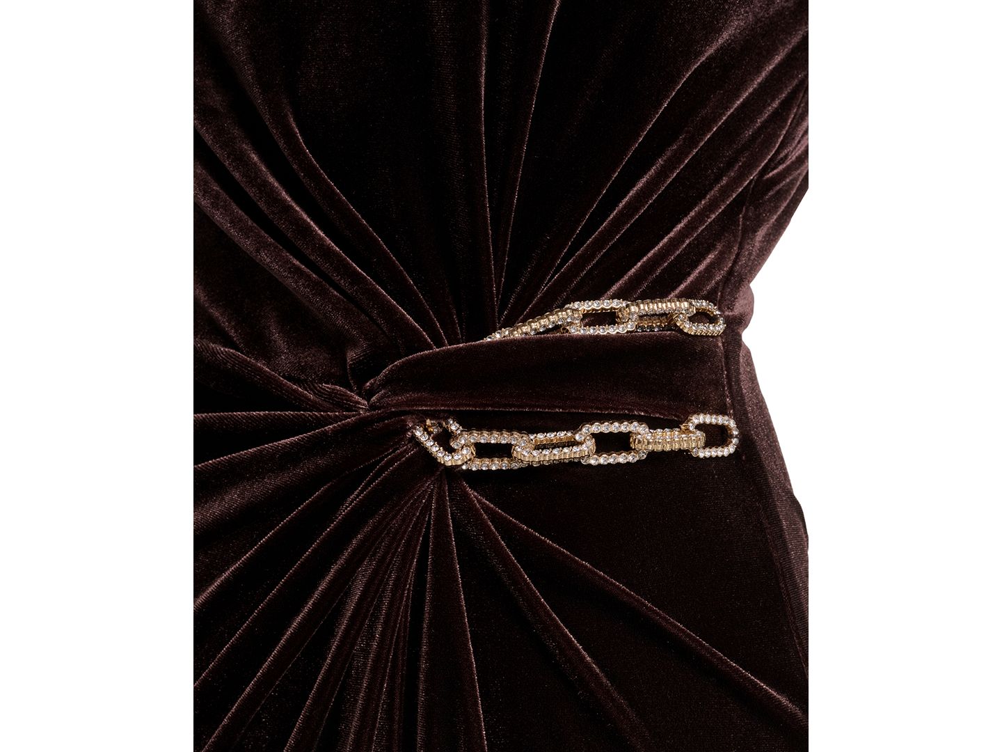 Женские платья Eliza J Long-Sleeve Crew Neck Cocktail Gown, цвет: Шоколадный коричневый — фото 5
